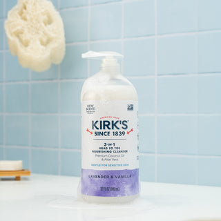 Lavender & Vanilla - 3-in-1 Head To Toe Nourishing Cleanser